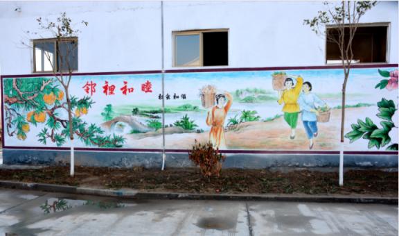 宣威乡镇文化墙 乡风文明焕发新活力
