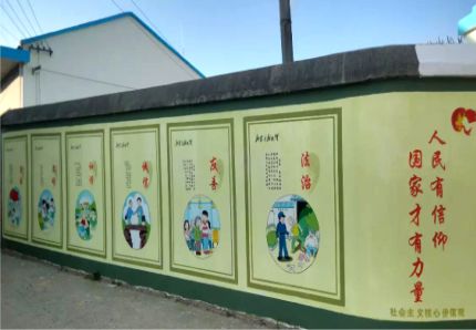 宣威文化墙施工攻略