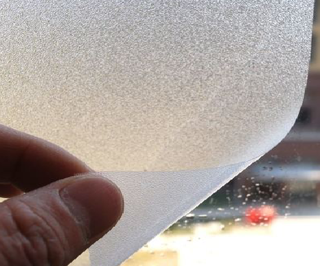 宣威玻璃门外面粘广告用什么材料好？